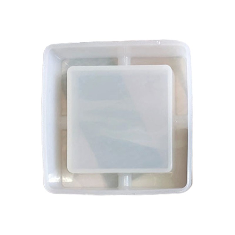 Moonlight&quot; DIY Crystal Epoxy Resin Mold Round/Square/Rhombus/Polygon Silicone Mould