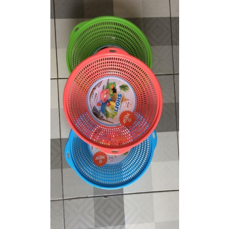 Keranjang Buah ato Sayur/ Tempat serbaguna Plastik/ Keranjang Cuci Buah Sayur