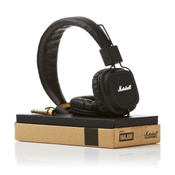 Headphone Headset Bass - Marshall Major Premium Headphone