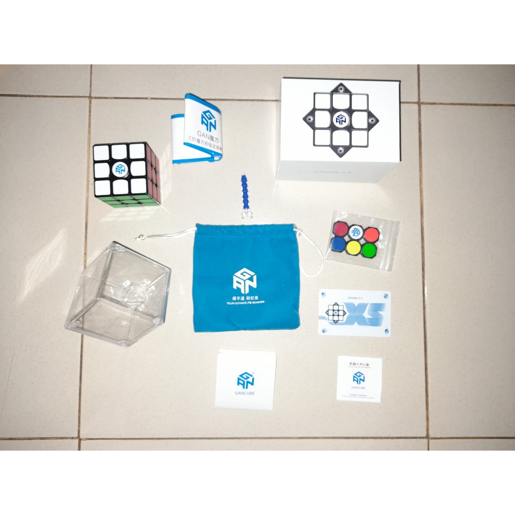 Rubik Gan 356 XS Magnetic Blackbase 3x3 Original