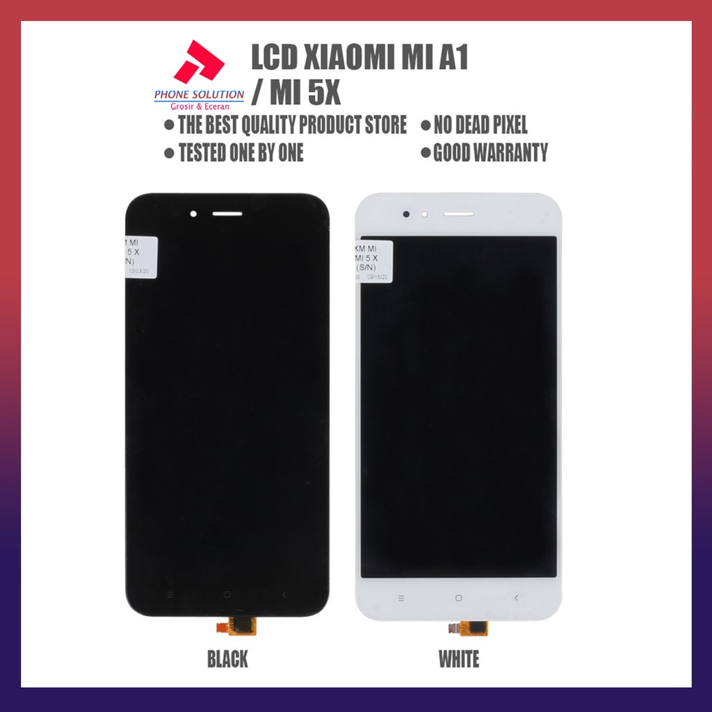 LCD Xiaomi MI A1 / LCD Xiaomi MI 5X Fullset Touchscreen // Supplier LCD Xiaomi Mi - Garansi 1 Bulan