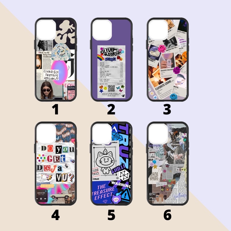 CASE HP MOTIF CEWE PEREMPUAN RANDOM LAGU SOUR TRUZ OLIVIA IPHONE ANDROID SAMSUNG OPPO VIVO XIAOMI RE