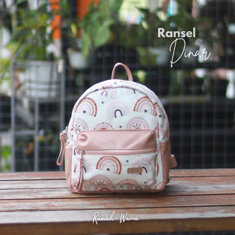 TAS RANSEL DINAR RUMAH WARNA