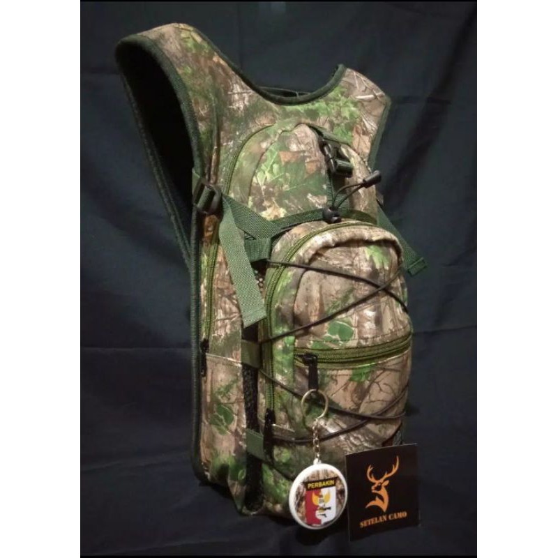 tas camo hidro motif realtree bonus gantungan kunci PERBAKIN