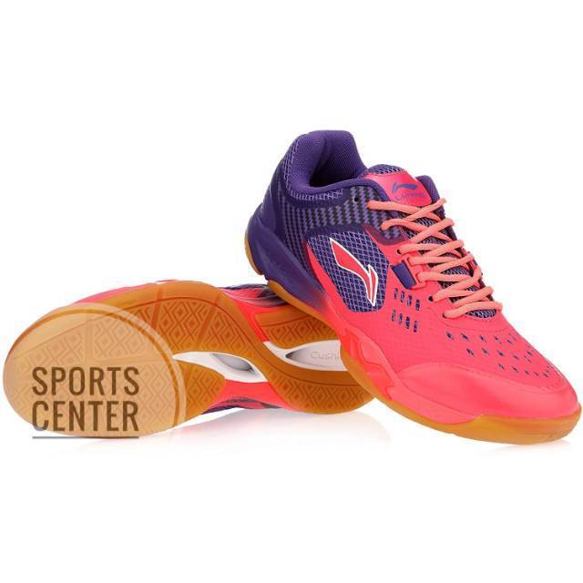  Sepatu  Badminton  Lining  Premium ZEN AYAM033 Flashing Red 