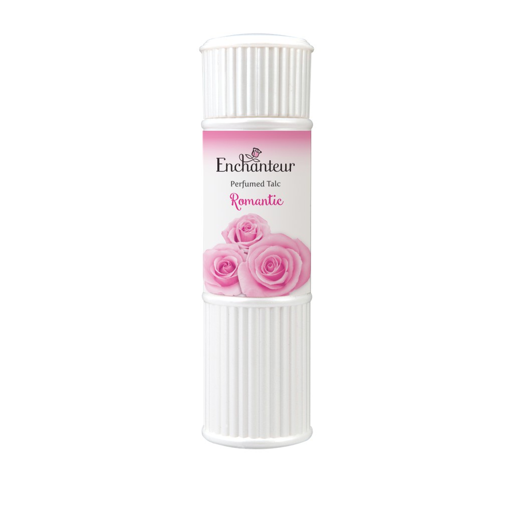 enchanteur perfumed talc powder romantic 200 gram