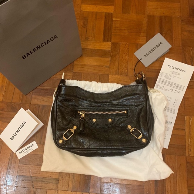 balenciaga hip black
