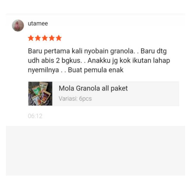MOLA GRANOLA / MUESLI