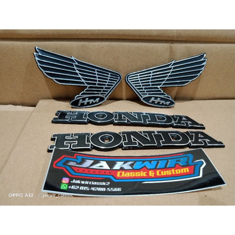 EMBLEM CB GLATIK IMPORT MIRIP ORI