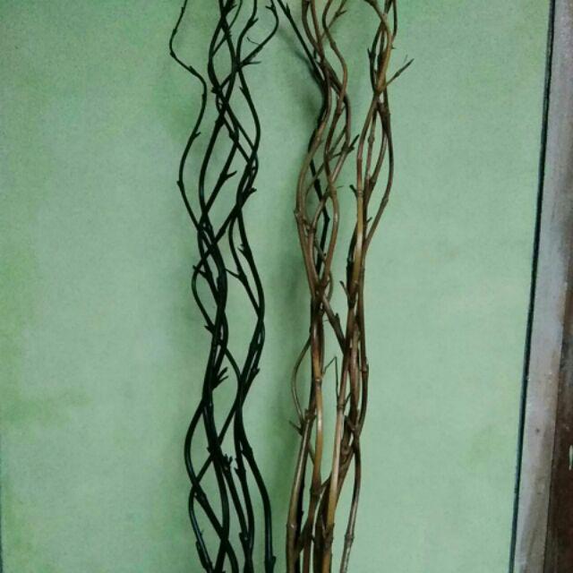 1 Btg Bambu Ulir Polos Natural 200cm (min Order 15 Btg Bisa Mix)