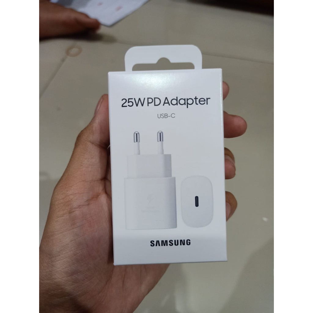 Adapter SAMSUNG 25W PD Adapter USB-C Super Fast Charger Original Pack