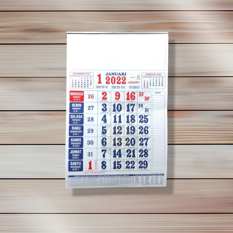 

Kalender Kerja Kecil 2022