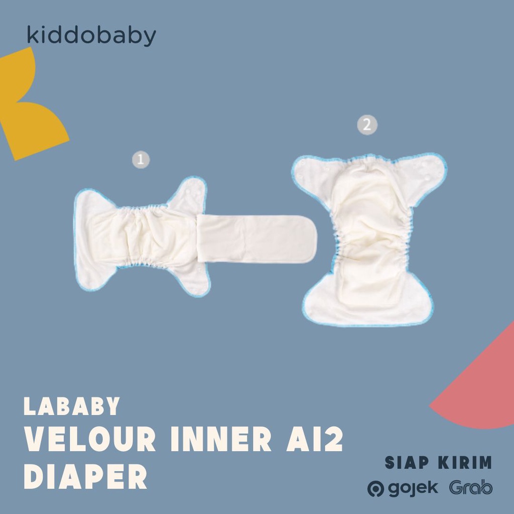 Lababy Velour Inner Ai2 Diaper | Popok Kain