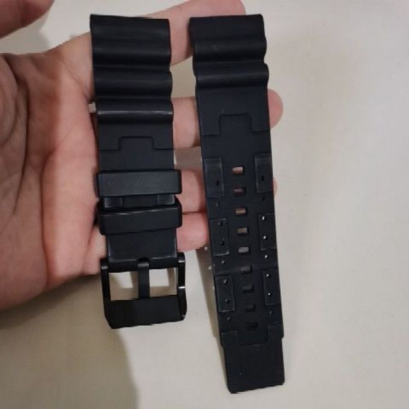 STRAP TALI KARET  JAM TANGAN ALEXANDRE CHRISTIE ORIGINAL UK 24MM ALL STAINLESS STEEL
