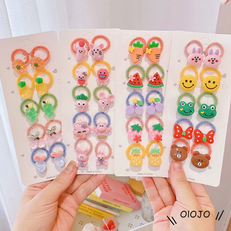 Ikat Rambut Boneka Kunciran Anak Kuncir Karakter Lucu / Hair Accessories - ol