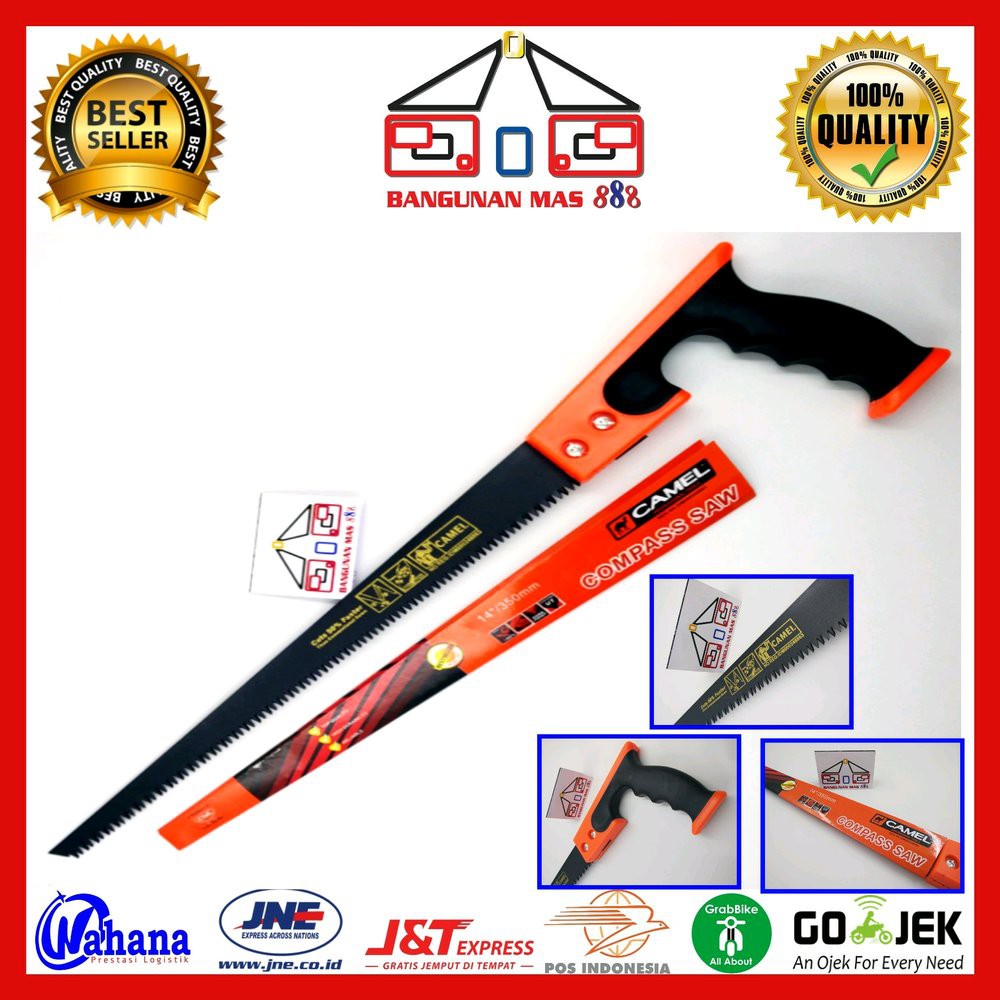 GERGAJI KAYU LANCIP CAMEL BAGUS - GERGAJI TUKANG MURAH - GERGAJI KECIL - GERGAJI POTONG - GERGAJI