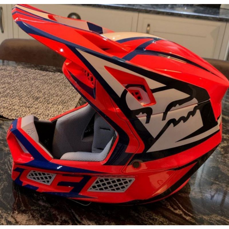 HELM FOX V3 MVRS MIPS 2020 ORANGE ORIGINAL NOT AIROH