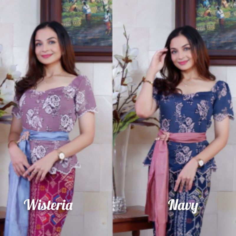 Set Kebaya Brokat Katun Lace Jennie