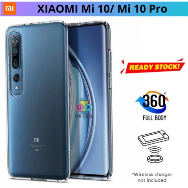 Case Xiaomi Mi 10 / Mi 10 Pro Softcase Bening TPU Clear HD Silikon Transparan Casing Premium