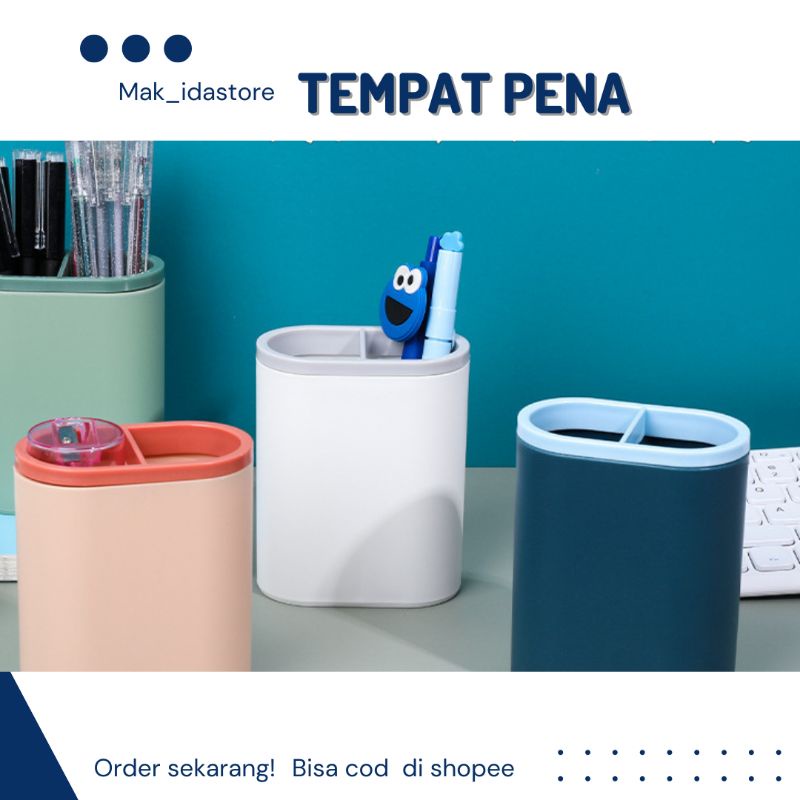 

ATK TEMPAT PENA PENSIL / DESKTOP MULTIFUNGSI SERBAGUNA korea