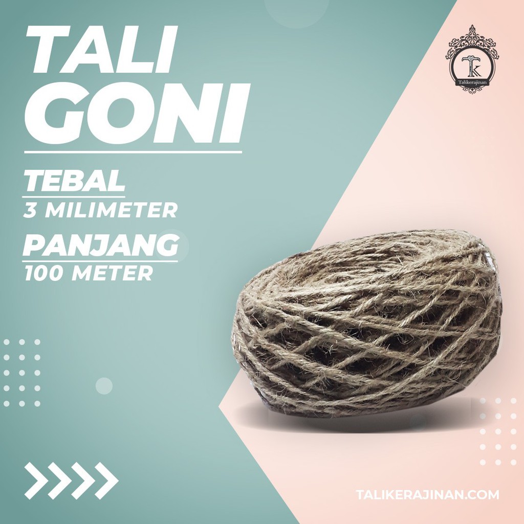 

Tali Goni/ Rami ukuran 3mm 100 Meter