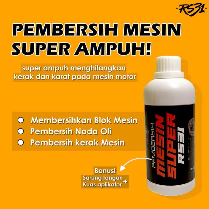 ,,,,,,,] Pembersih Mesin Super RS31 | Penghilang Kerak Mobil, Pembersih Karat