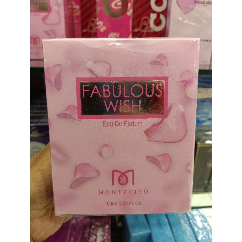 Buy 1 Get 1 Parfum Montecito Fabulous Wish 100ml