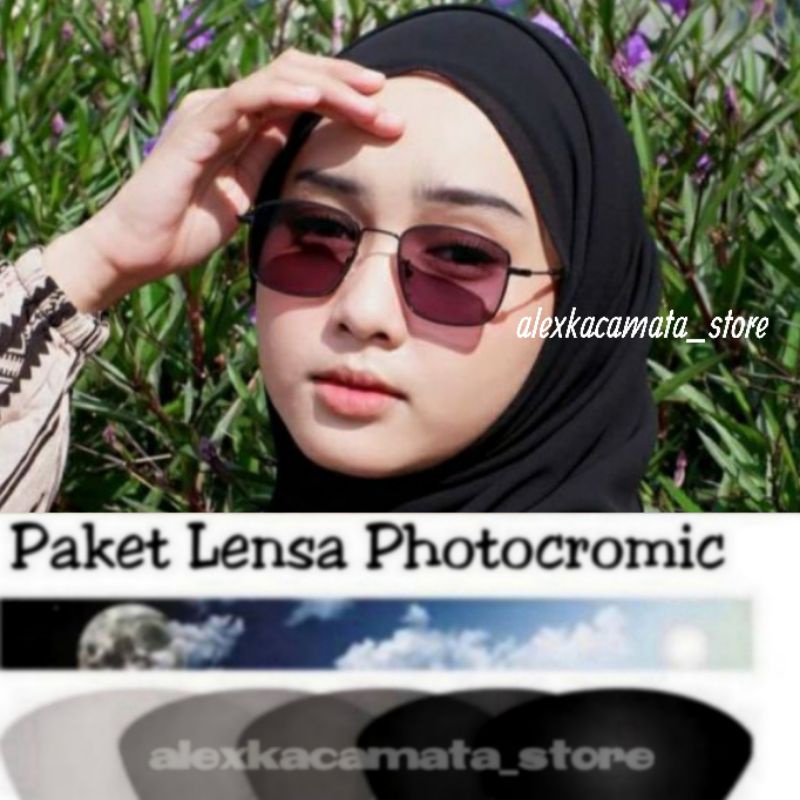 KACAMATA MINUS FOTOCROMIC | Frame minus | frame antiradiasi | kacamata wanita | kacamata 8863
