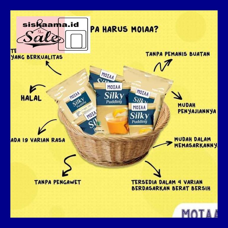 

A40D0Yh Moiaa | Moiaa Silky Puding | Puding Sutra | Puding Susu | 200 Gram D50Tr40V