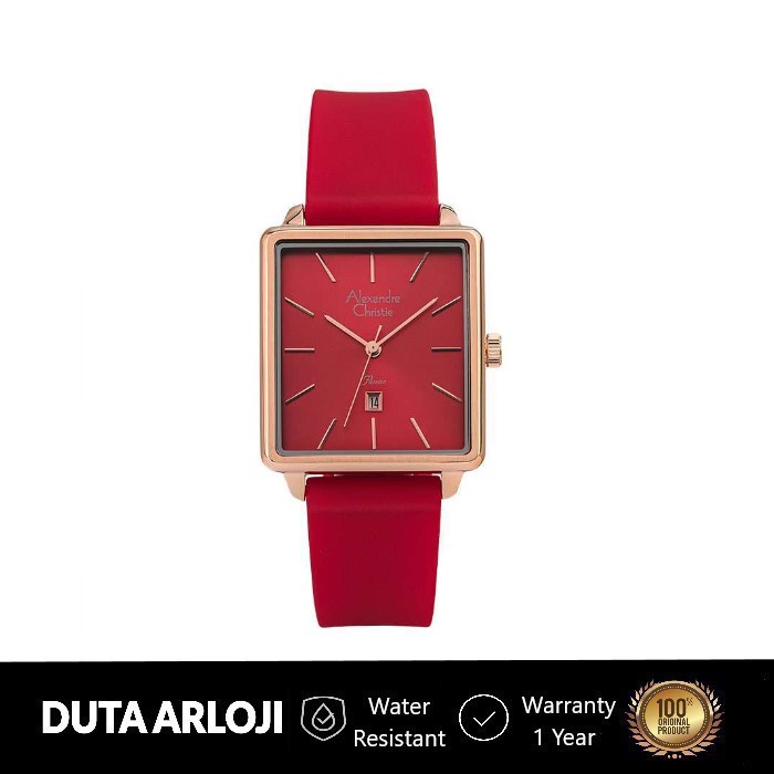 Alexandre Christie AC 2810 LD LRGRE Analog Women Rubber