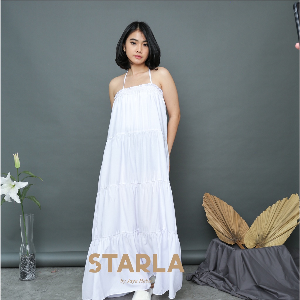 Long Dress Sexy Tank Top Wanita Maxi Summer Baju Tidur Keisha Starla