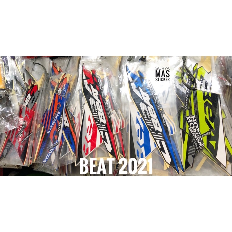 striping beat 2021 cbs esp les stiker bodi honda beat