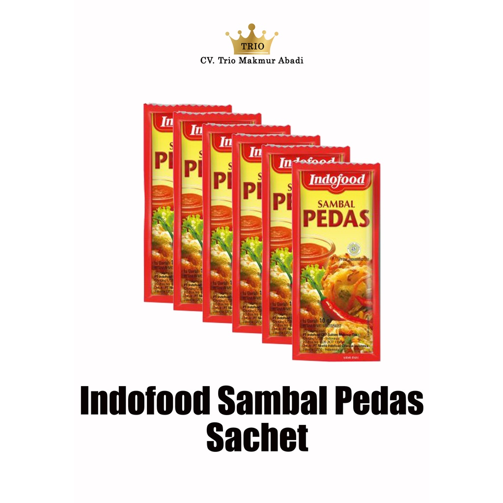 

Infodood Sambal Pedas Sachet 1 Pack Isi 36 sachet