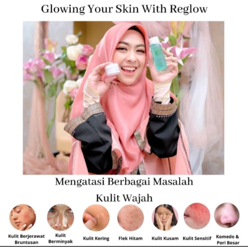 REGLOW SKINCARE By dr. Shindy Putri ||PENGHILANG BEKAS JERAWAT &amp; FLEK HITAM || 100% BPOM &amp; MUI || Free Gift