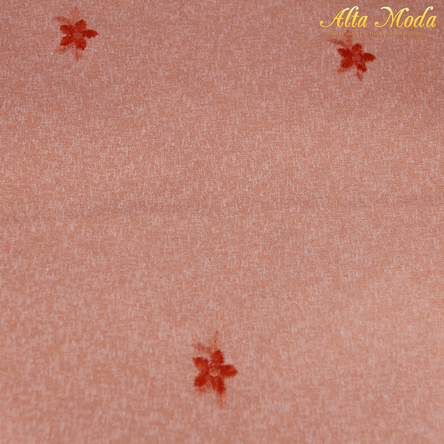 

Alta Moda Kain Suiting Bordir Small Flower In Coral Pink (1M)