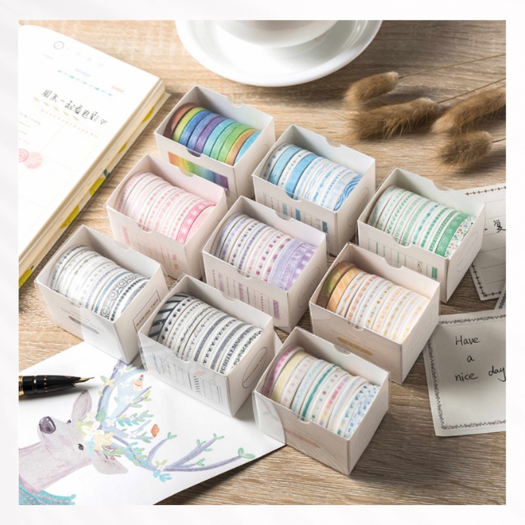 

Washi Tape Planner Scrapbooking Album Decor School Office Stationary Uchiten