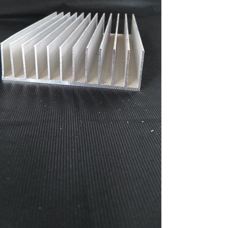 Pendingin power sanken p 20 cm type 12 sirip Heatsink aluminium