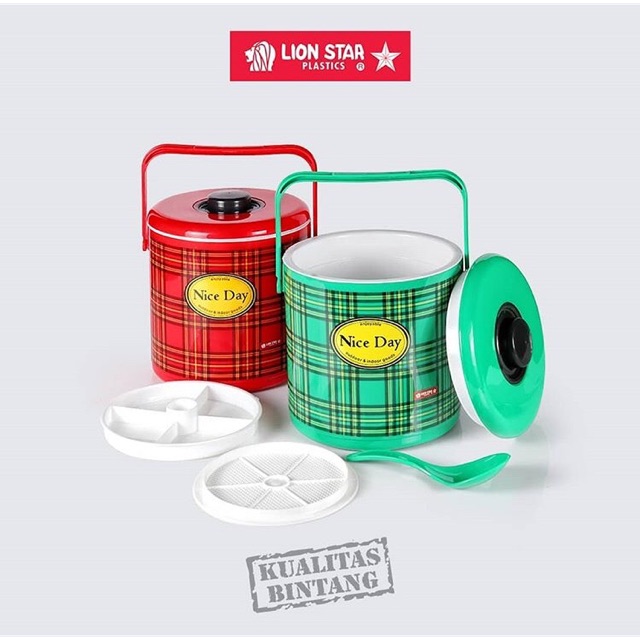 Lion Star Thermos Rice Ice Bucket 6 L / Termos Nasi atau Es 6 Liter / Termos Wadah Makanan / Minuman