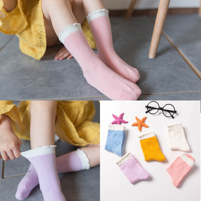 HappyOliver SUPER SEOUL GIRL Kaos Kaki Anak Laki Laki Perempuan 6 bulan - 3 Tahun Import