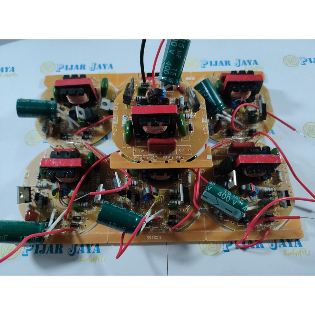 PCB Mesin Lampu LHE 4u 45 watt U4 45w