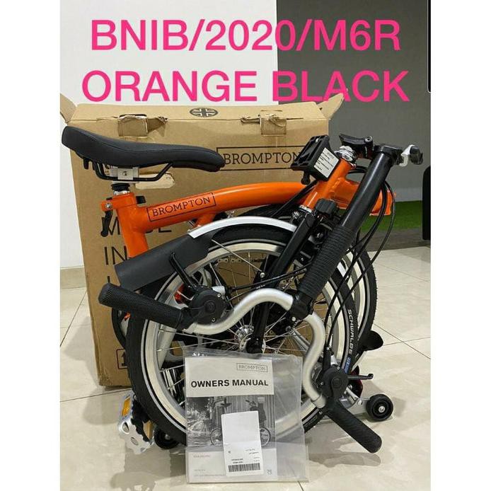 Brompton M6R Orange Black (2020)
