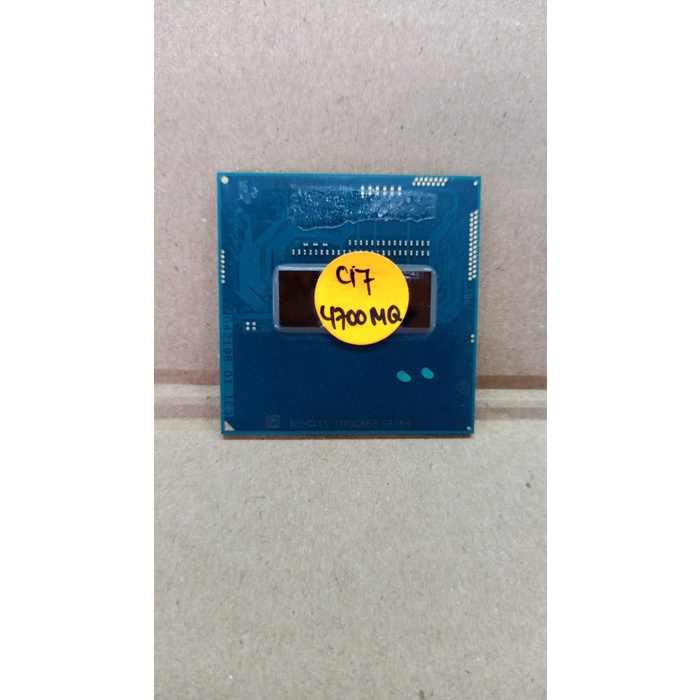 processor laptop core i7 4700mq gen4 bergaransi