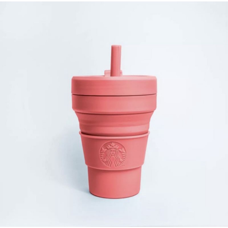 SALE STOJO CUP STARBUCKS ORIGINAL 24 OZ - BERRY