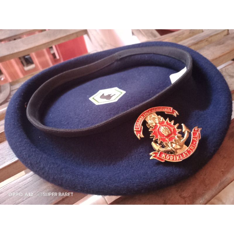 TOPI BARET NAVY PELAUT TNI AL