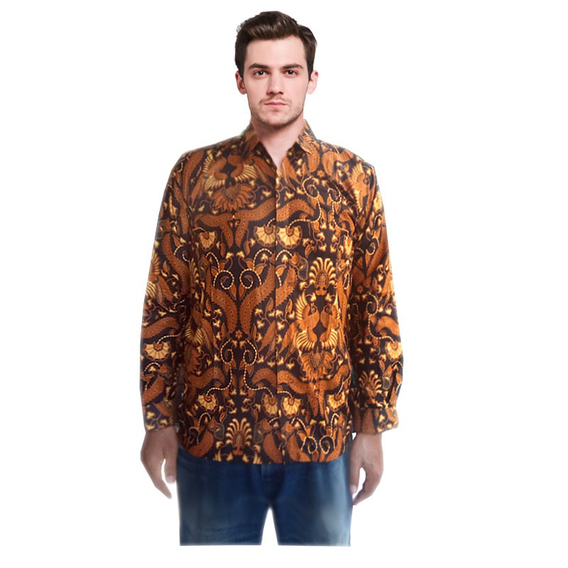 Kemeja Batik Lengan Panjang Soganan