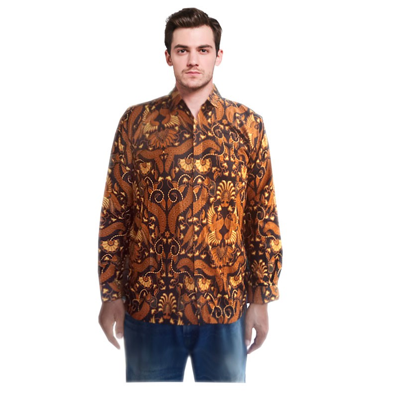 Kemeja Batik Lengan Panjang Purwa