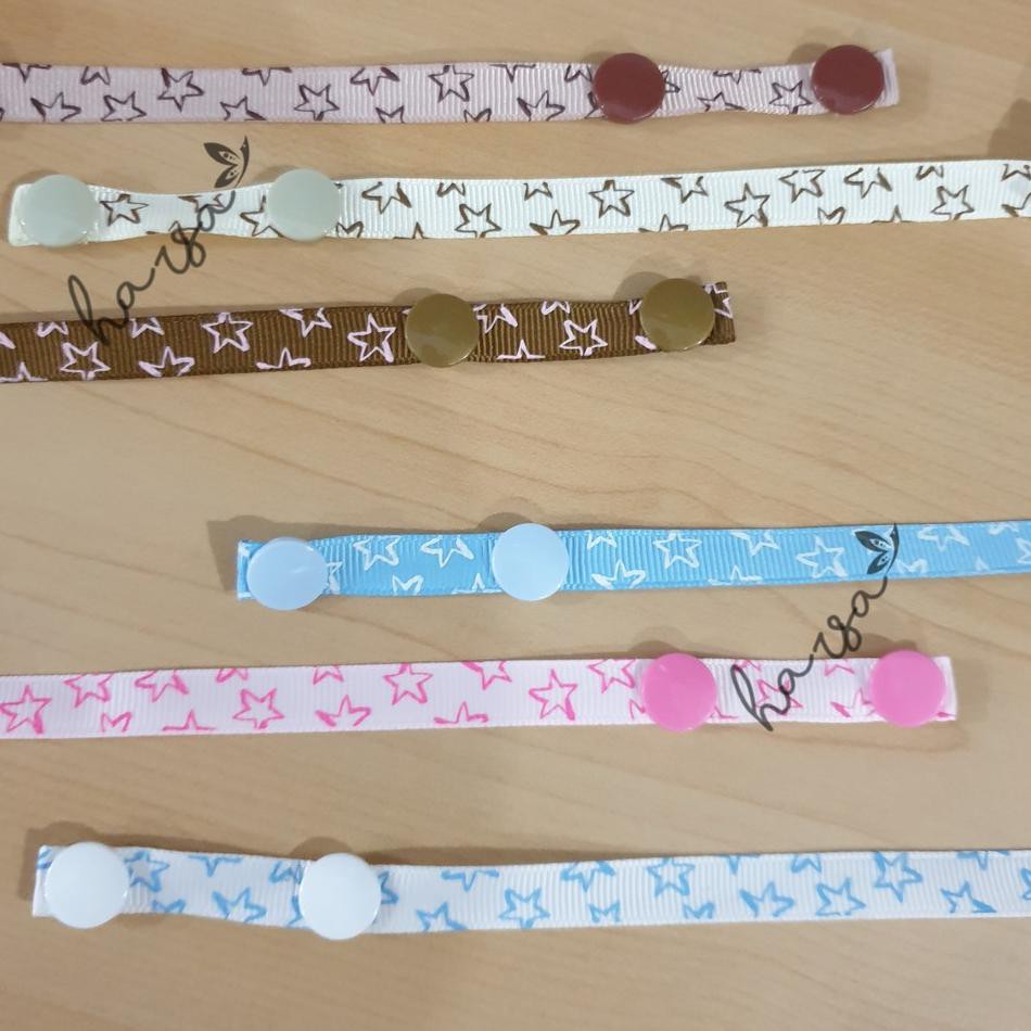 New Arrival  Tali Gantung Masker Korea - Tali Masker Motif - Adjuster Masker - Motif Bintang ME38L