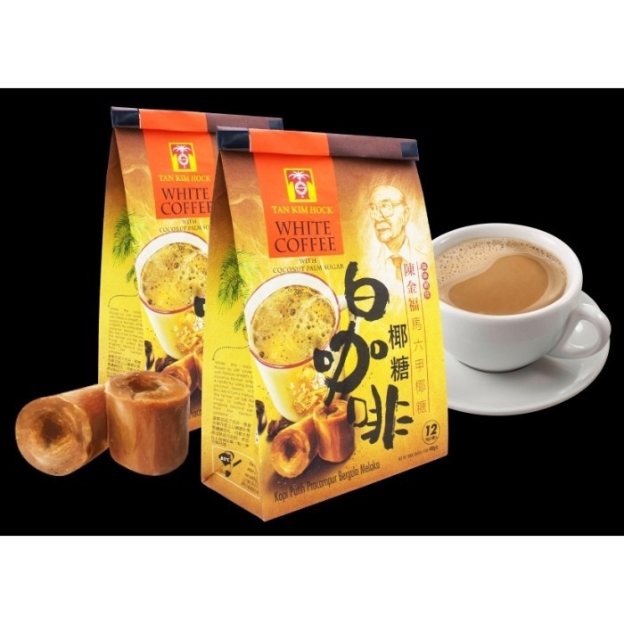 

TAN KIM HOCK White Coffee Coconut Palm Sugar Isi 12 Stick Malaysia