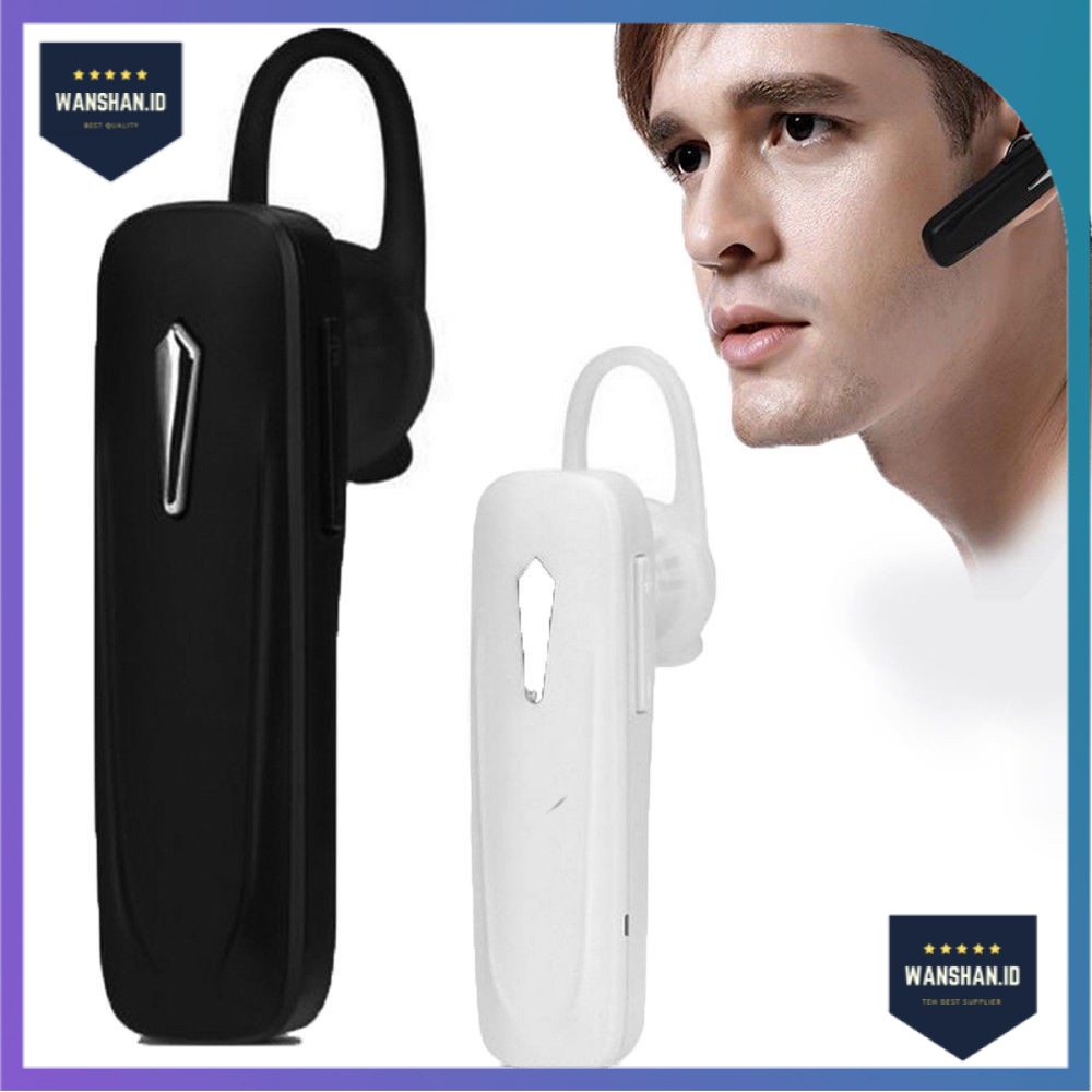 [WS] Headset Wireless Bluetooth Earphone Headset handfree universal dengan Ponsel