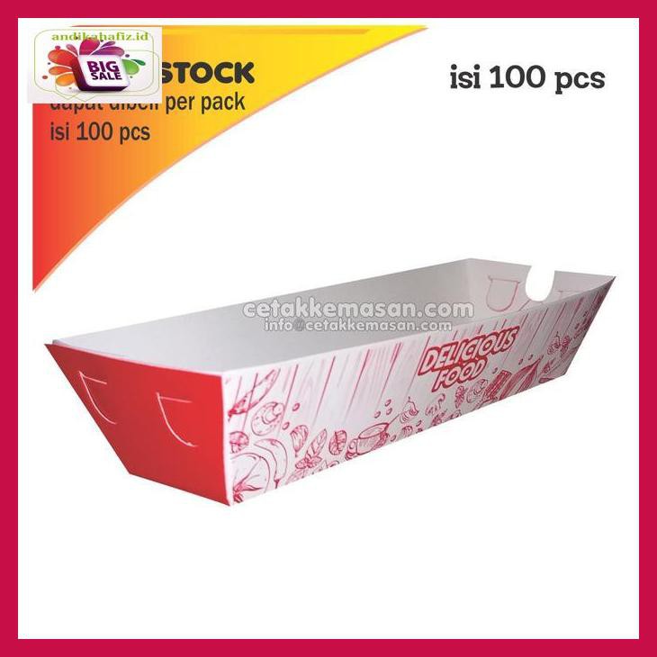 

S4Wfe5- Tray Sosis Bakar Dus Uk 16 X 4 X 4 Cm Foodgrade Y8Gkty-